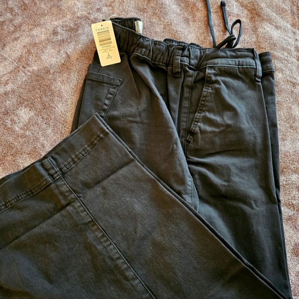 Torrid Drawstring Crop Pants